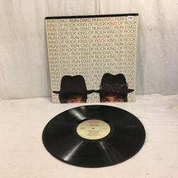 Collector Vintage 1985 Profile Recors Run-D.M.C King Of Rock Vinyl Record Album