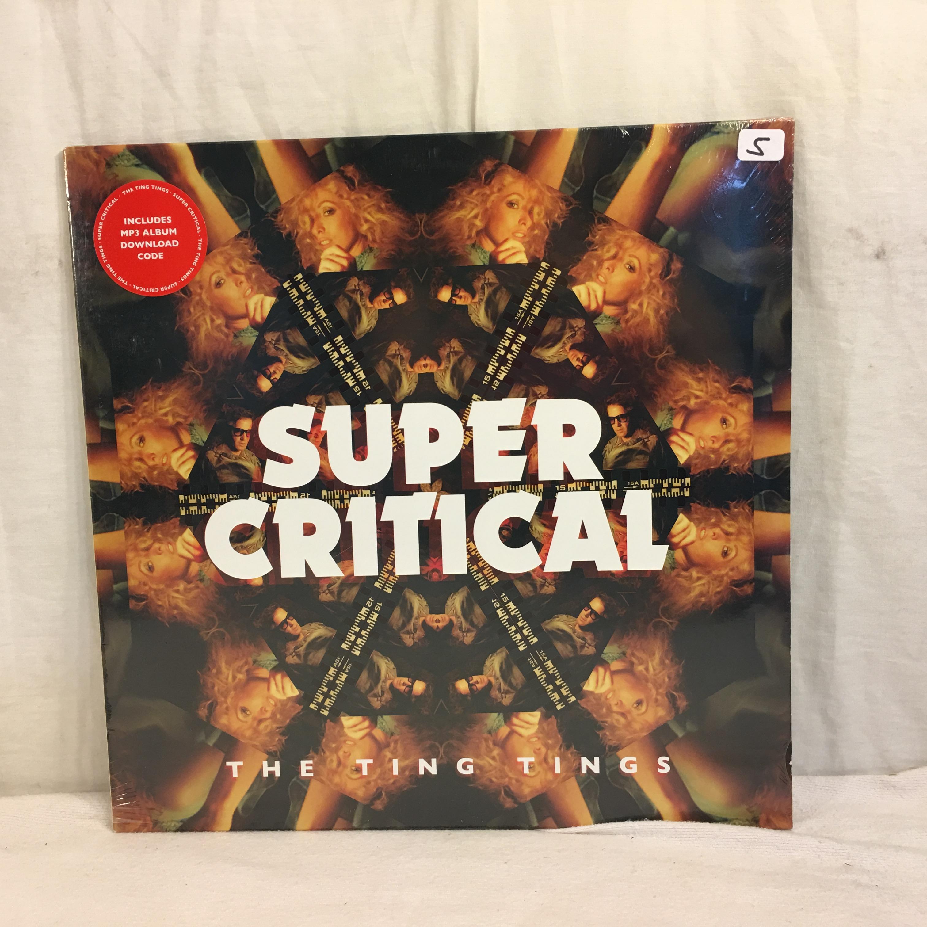 Collector New Sealed 2014 Finca Records Super Critical The Ting Tings Vinyl Record Album