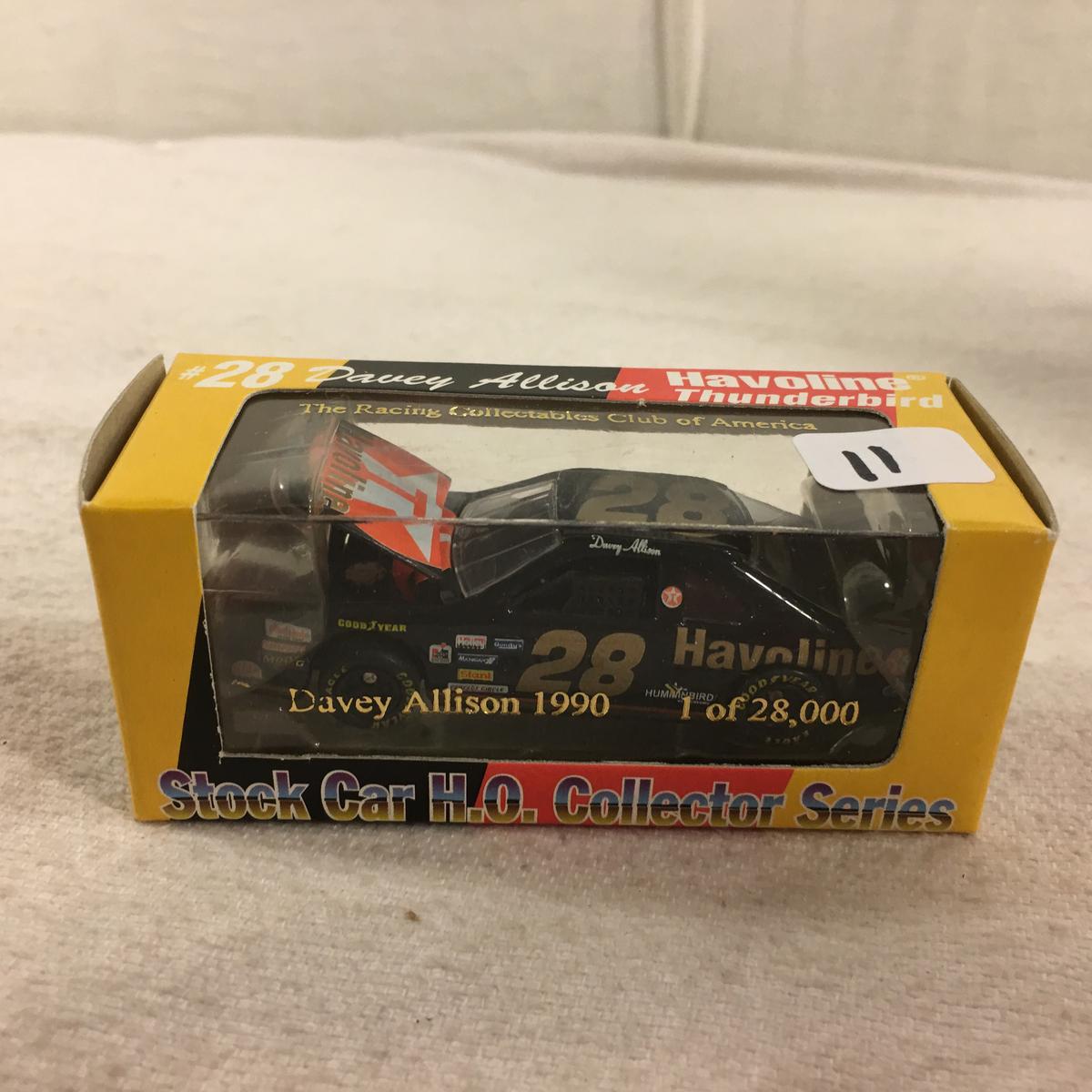 NIP Nascar Racing Collectables Club Of America Stock Car H.O. Scale Series #28 Davey Allison Car