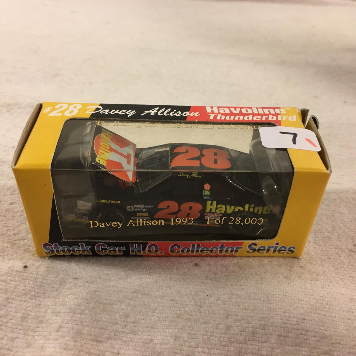 NIP Nascar Racing Collectables Club Of America Stock Car H.O. Scale Series #28 Davey Allison Car