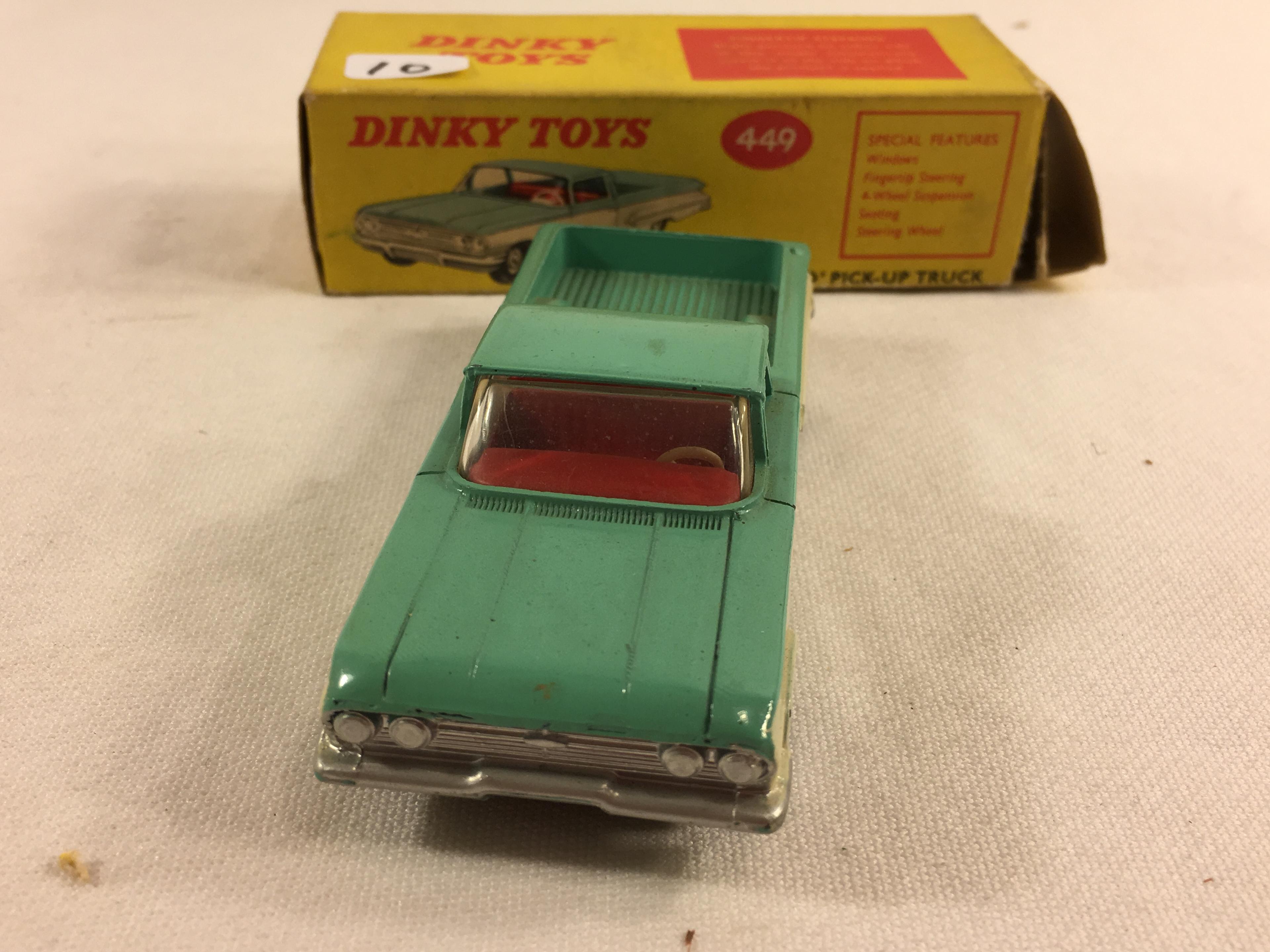 Collector Vintage Dinky Toys No.449 Chevrolet .El Camino Pick-Up Truck Made in England W/Box