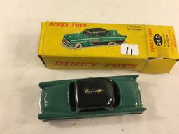 Collector Vintage Dinky Toys No.24D Plymouth "Belvedere" Meccano England Made W/Original Box