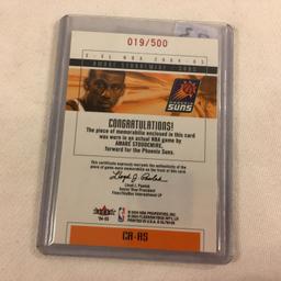 Collector 2004 NBA Fleer Amare Stoudemire Suns Authentic Game Worn Jersey Trading Card