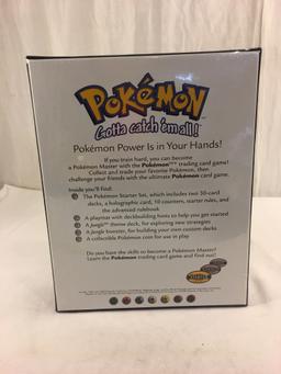 Collector New Sealed in Plastic Pokemon Starter Level Gift Box Trading Card Game