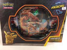 Collector New Pokemon Trading card Game Detective Pikachu Box Size:13x9.5" Box