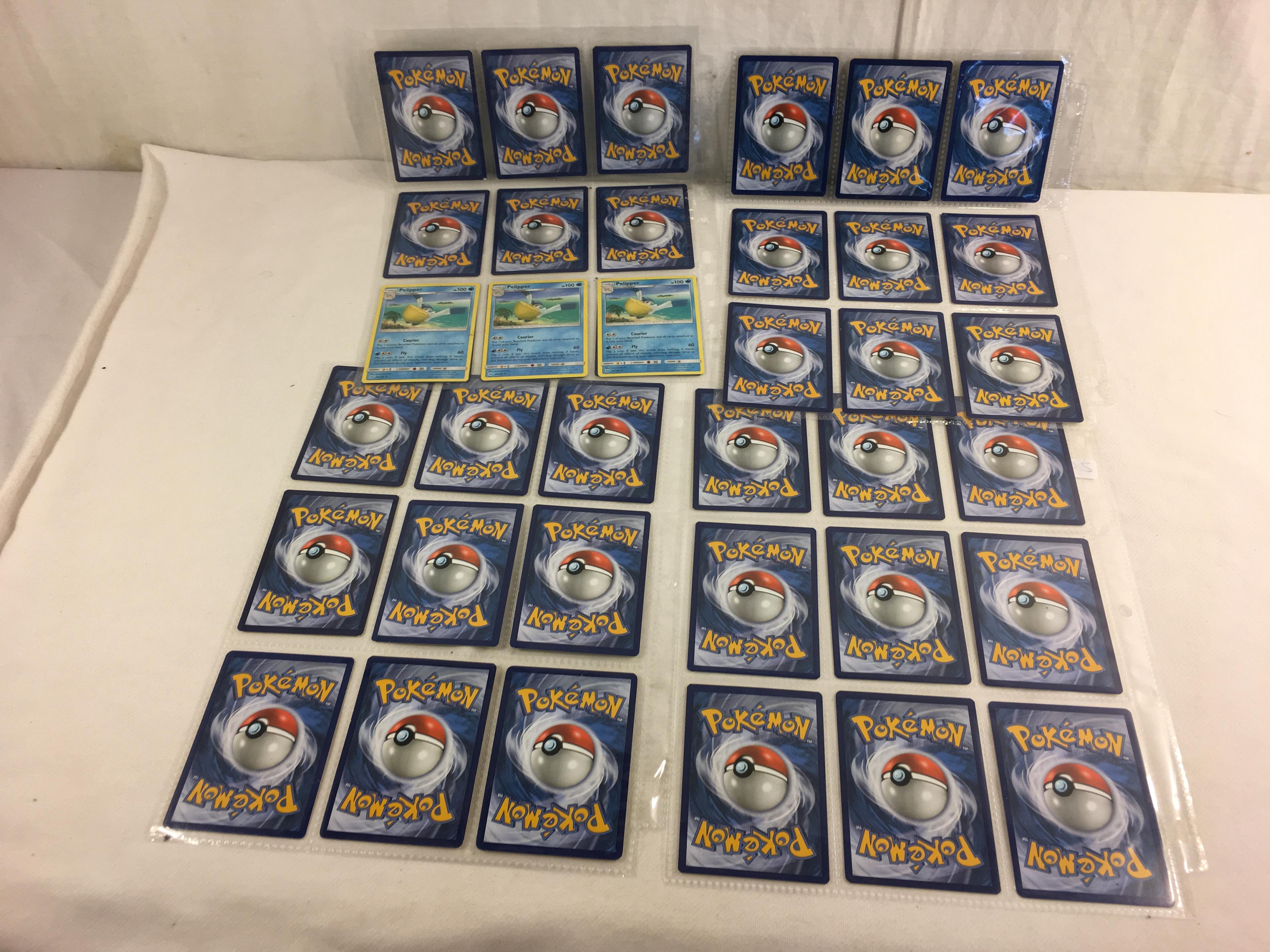 Collector Loose Pokemon Card 4- Sheets of 36 Cards - See Pictures