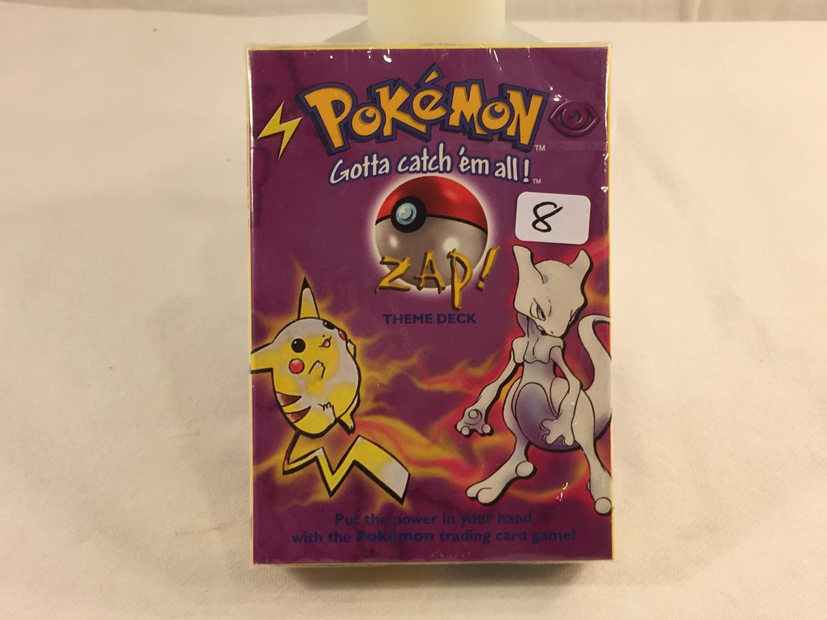 Collector Sealed in Plastic Pokemon The Advanced Level Zap Theme Deck Trading Card Game