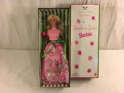 Collector Barbie Mattel Avon Special Edition Strawberry Sorbet Doll 12.5"Tall Box