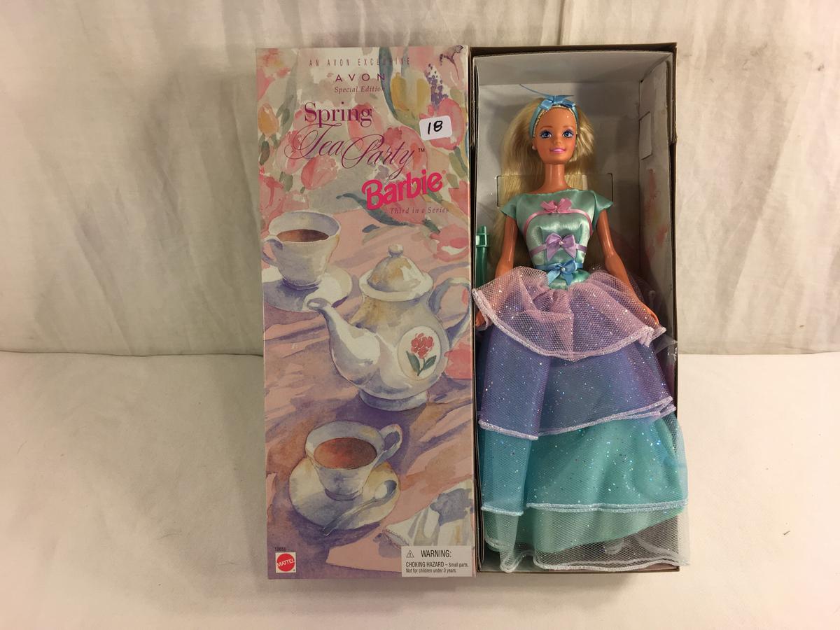 Collector Barbie Mattel Avon Special Edition Spring Petals Barbie 2nd in a Series 12.5"Tall Box