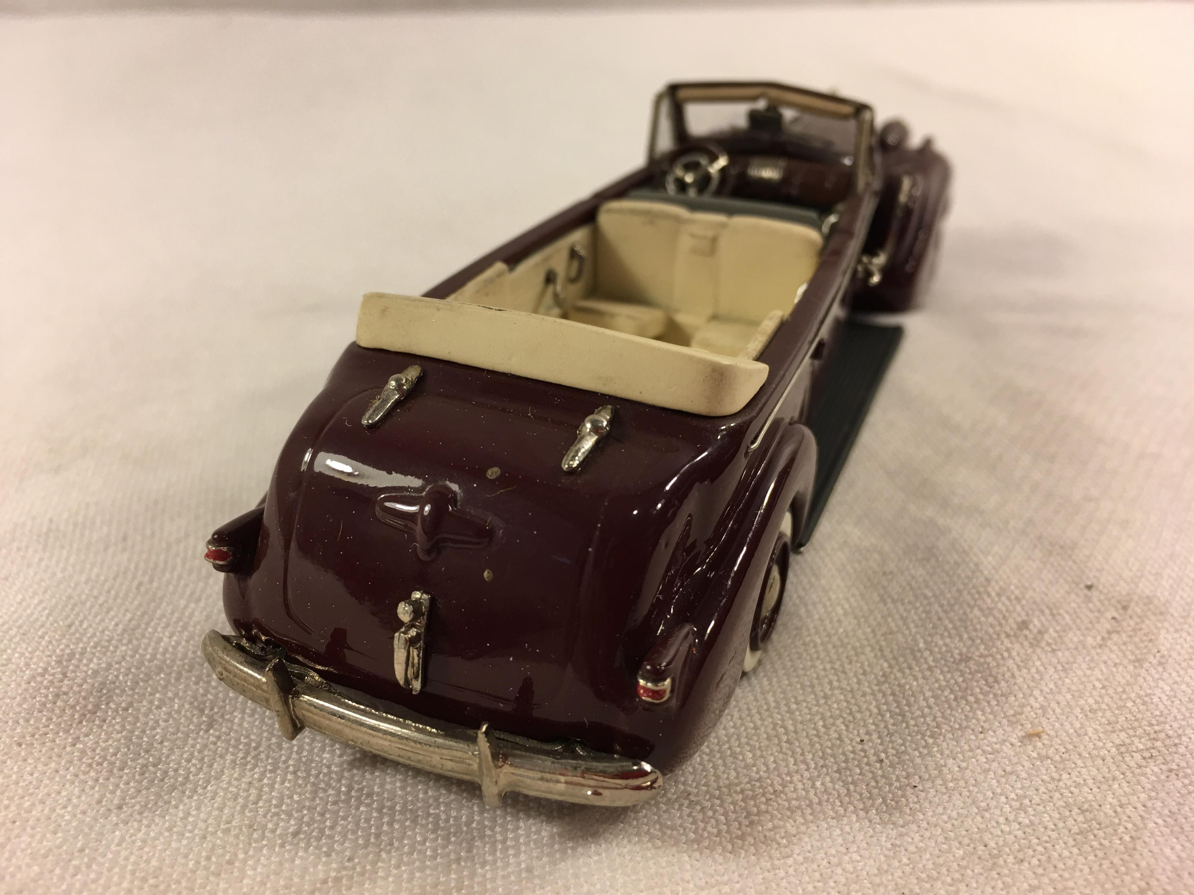 Canada 1939 Mclaughlin Buick Royal Tour M.A.E. Scale Model 1986 Master By Macnally 1:43 Sc