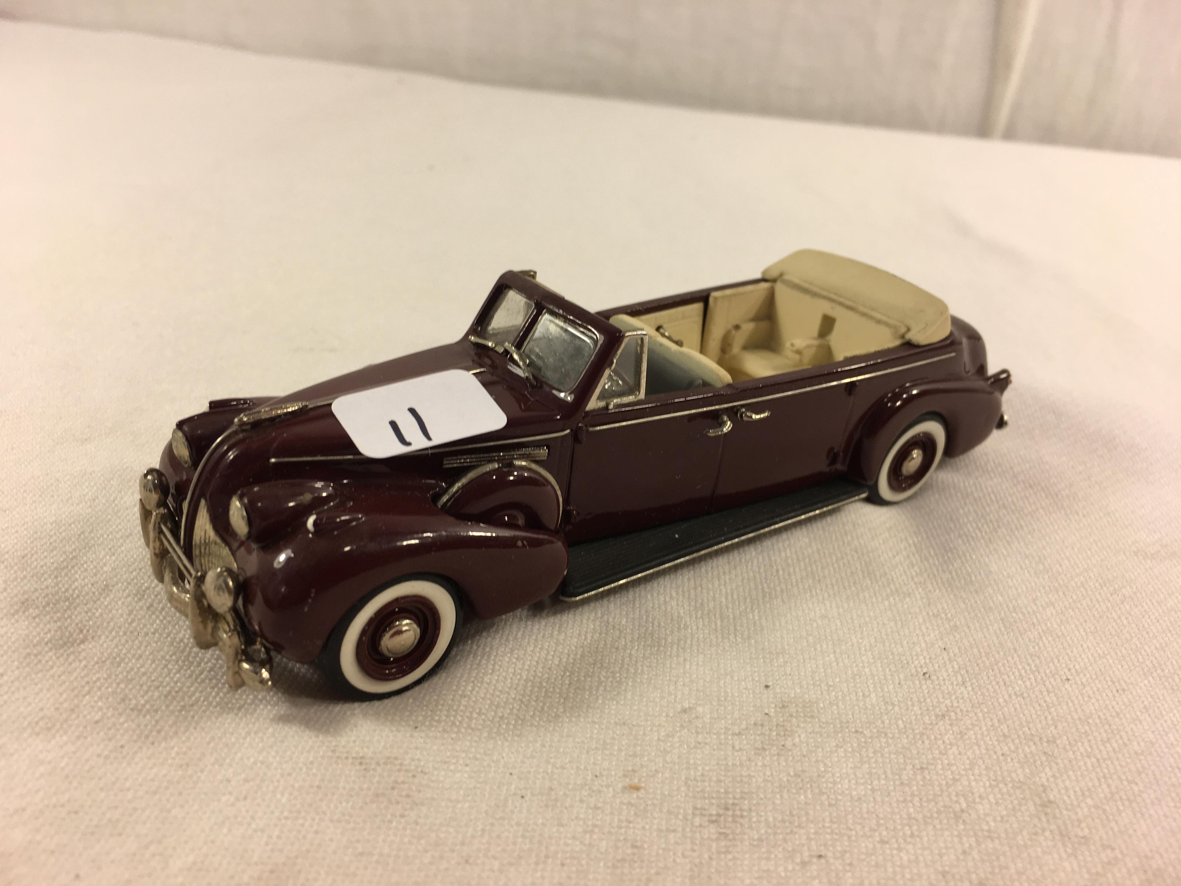 Canada 1939 Mclaughlin Buick Royal Tour M.A.E. Scale Model 1986 Master By Macnally 1:43 Sc