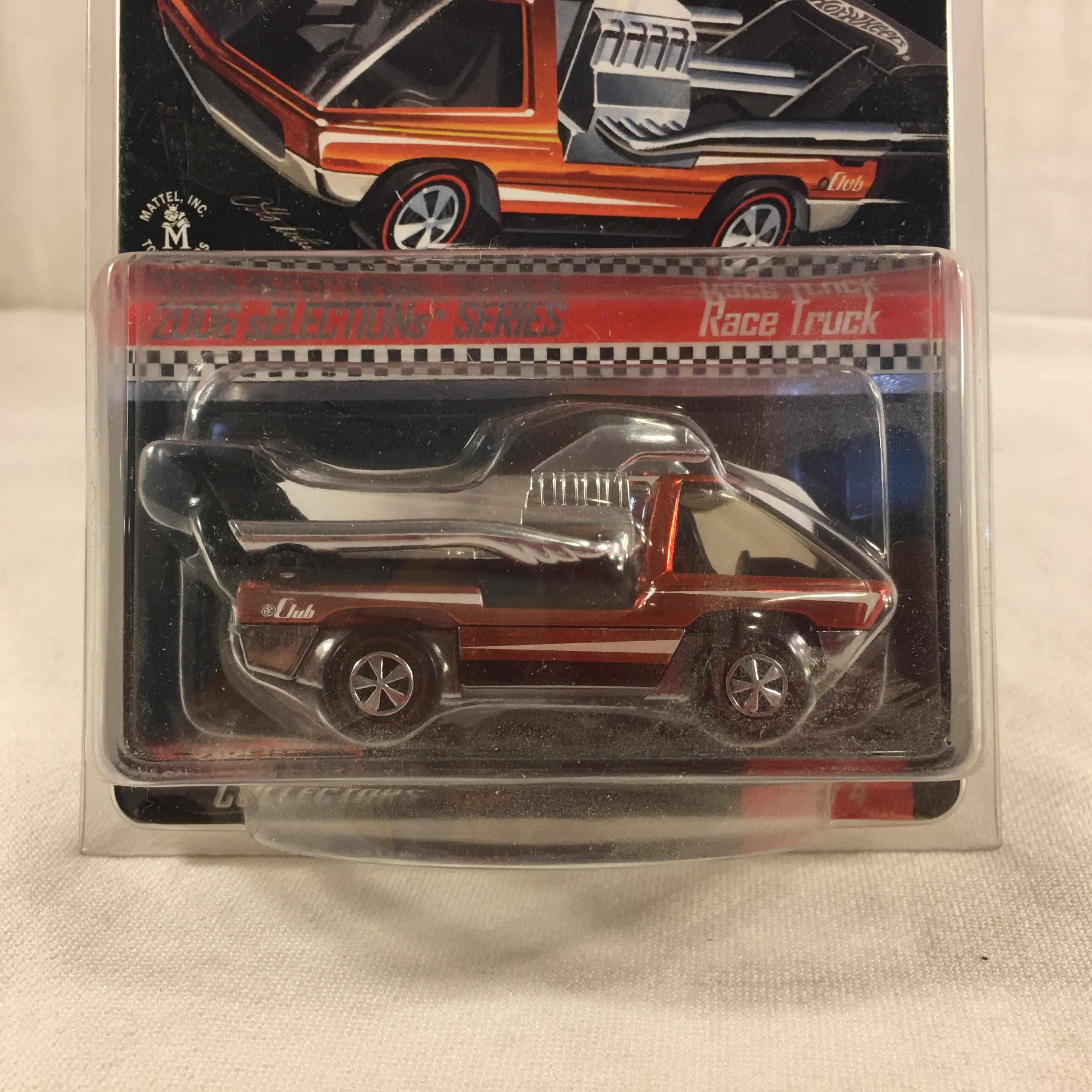 Collector NIP Hot Wheels Red Liner 2006 Selection Series Race Truck 2 of 4 1/64 Scale DieCast