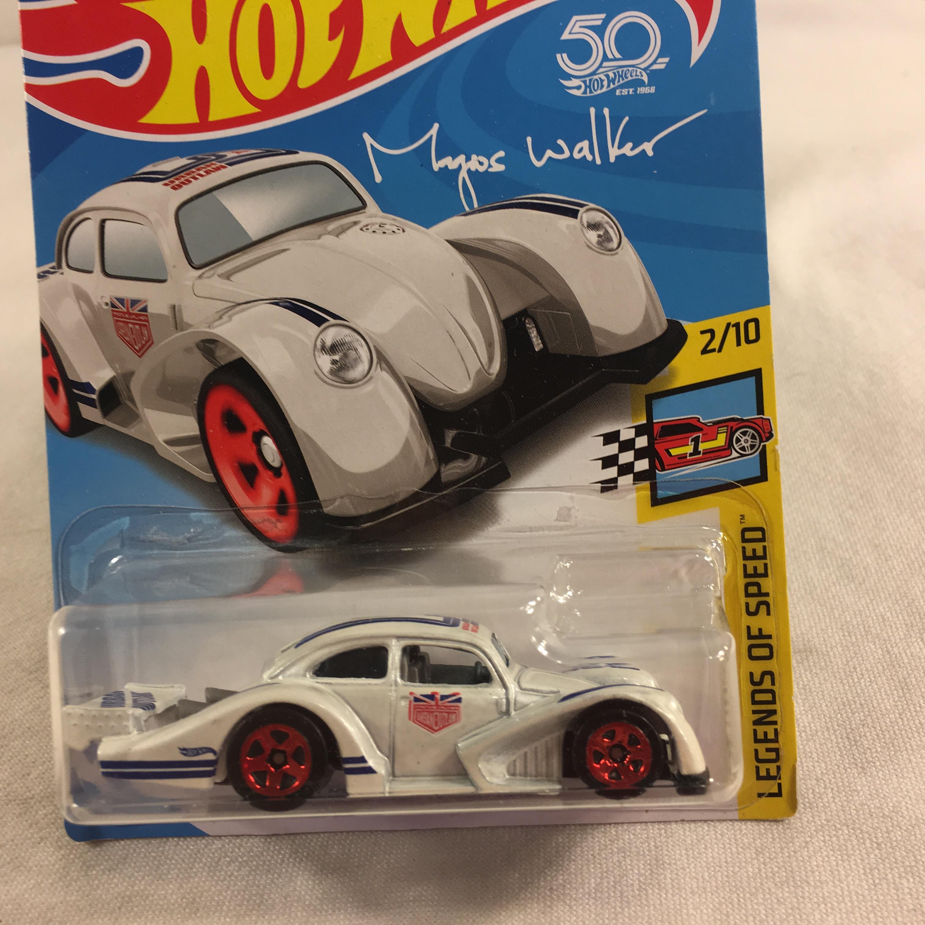 Collector NIP Hot wheels Mattel 1/64 Scale DieCast & Plastic Parts Volkswagen Kafer Racer 2/10