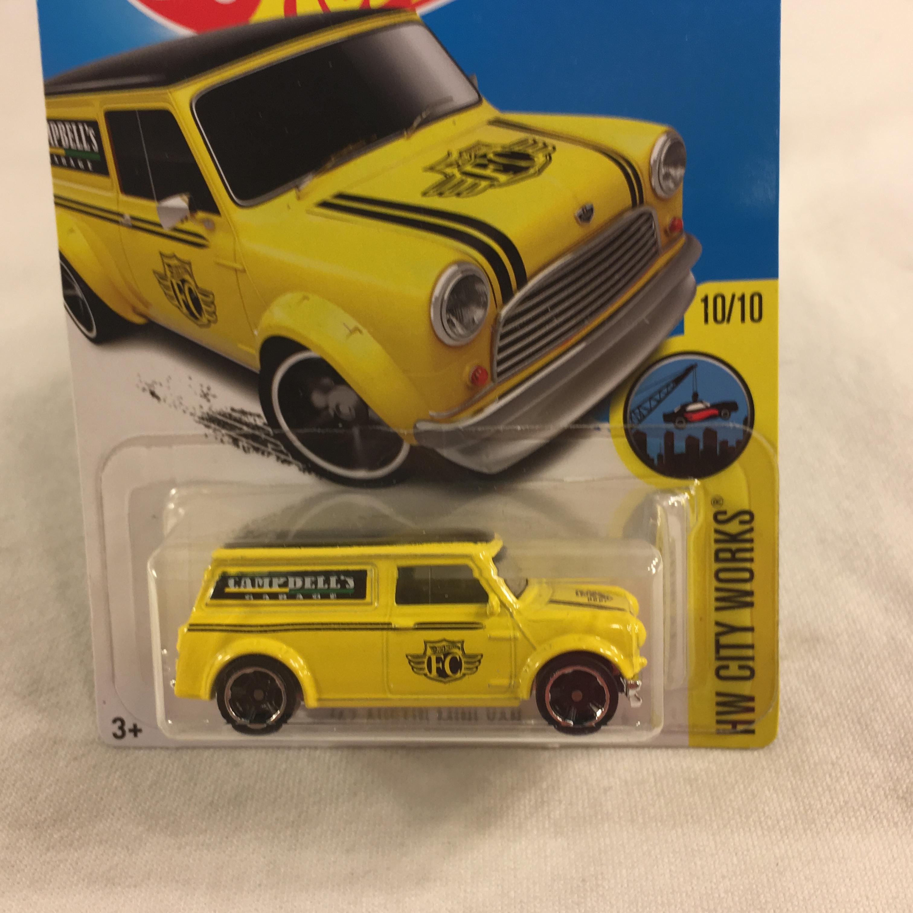 Collector NIP Hot wheels Mattel 1/64 Scale DieCast & Plastic Parts '67 Auston Mini Van 10/10 Car