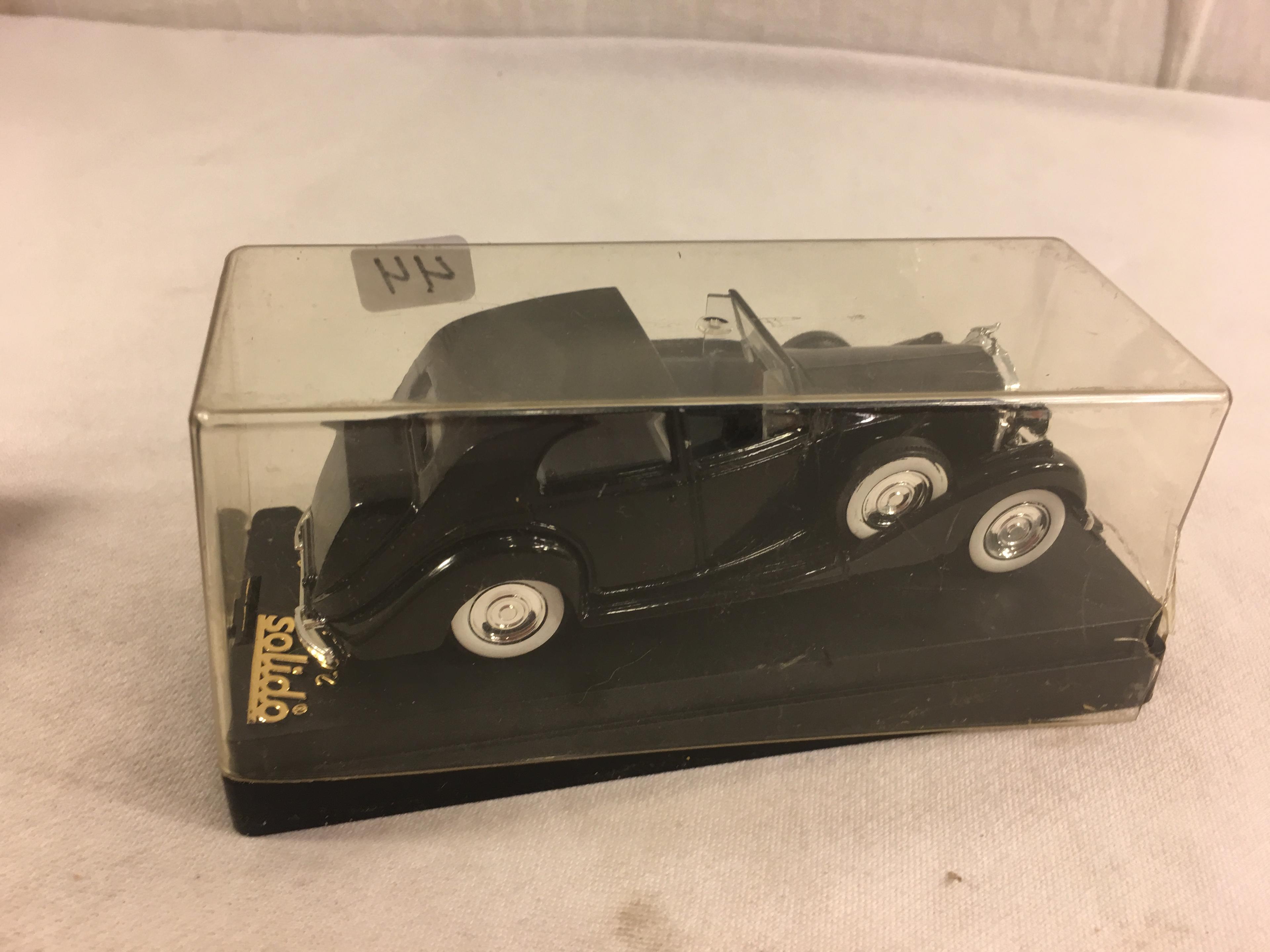 Collector Solido Rolls Royce Coupe 4071 Black Color 1:43 Scale DieCast Metal Toy Car