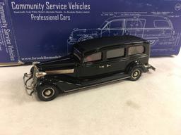 Community Service Vehicles Professional Cars CSV. 18 1934 Miller-Buick Funeral Coach Black 1:43 Scal