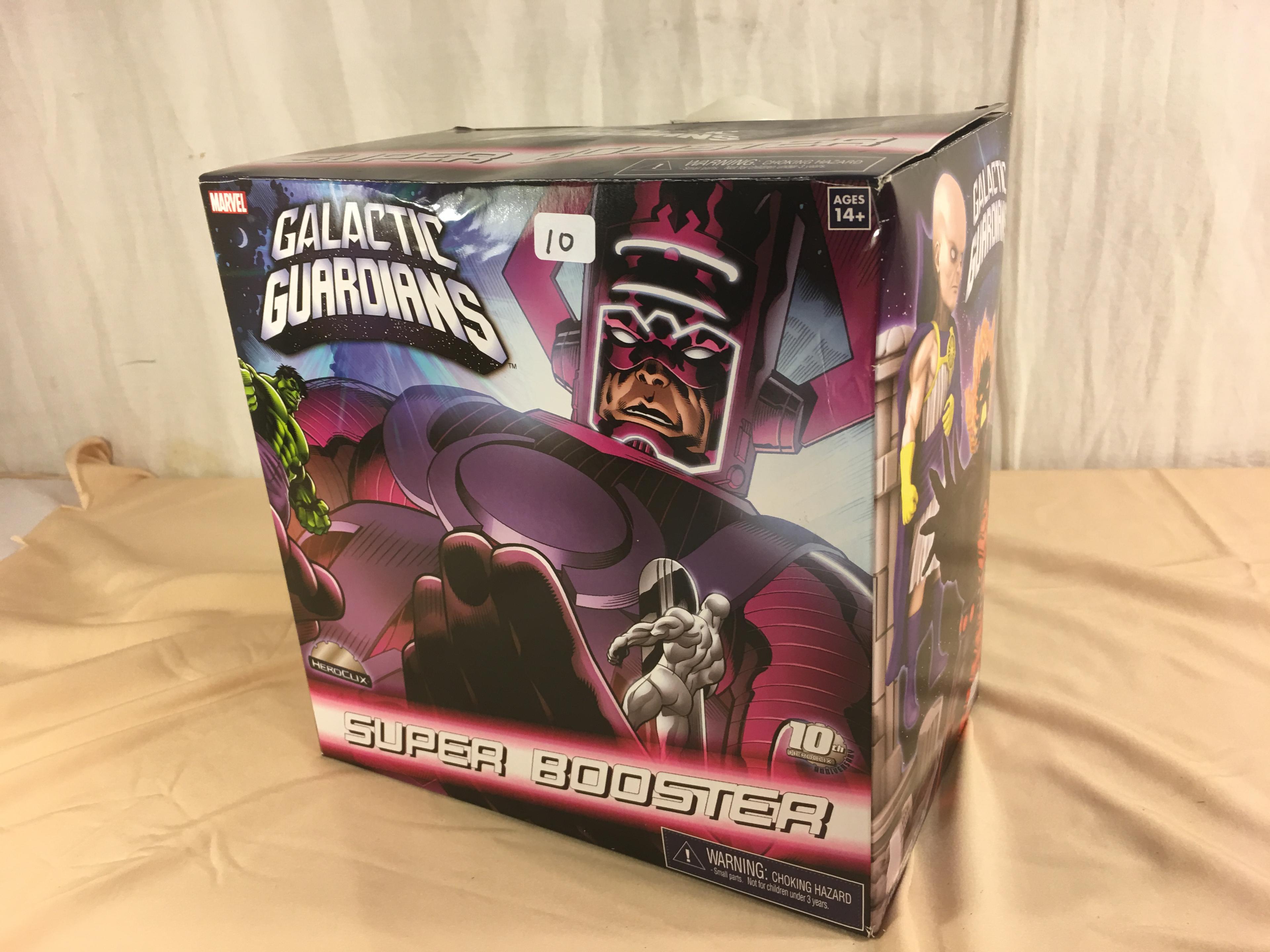 Collector Loose In Box Marvel Hero Clix Galactic Guardians Super Booster 9x 9"