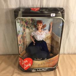 Collector Mattel Episode 150 Starring Lucille Ball as Lucy Ricard I Love Lucy Doll 13"T Box Damge