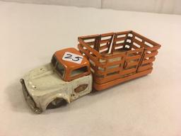 Collector Loose Vintage Tin Truck Pick-up Truck C.S. Marking Size: 6.1/4" Long