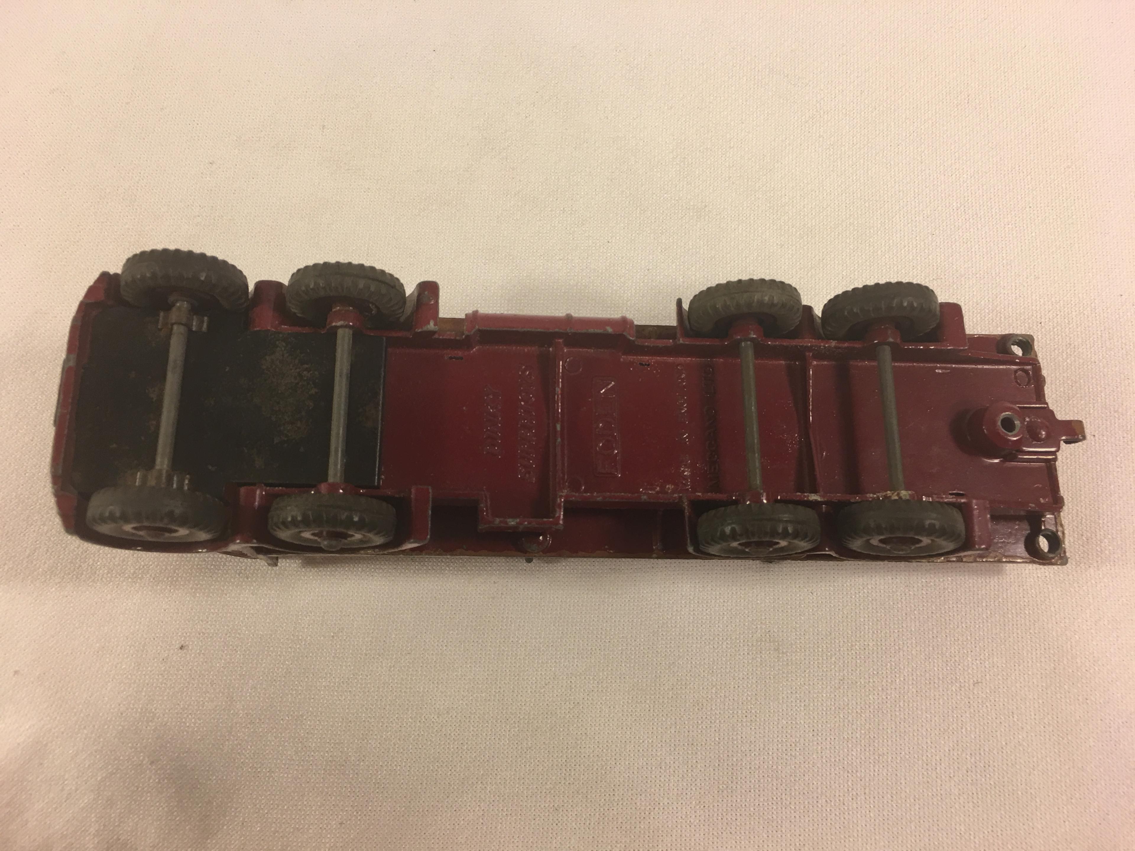 Collector Loose Vintage Dinky Supertoy  Foden Made in England Meccano Ltd. Red Truck 7.1/2"L