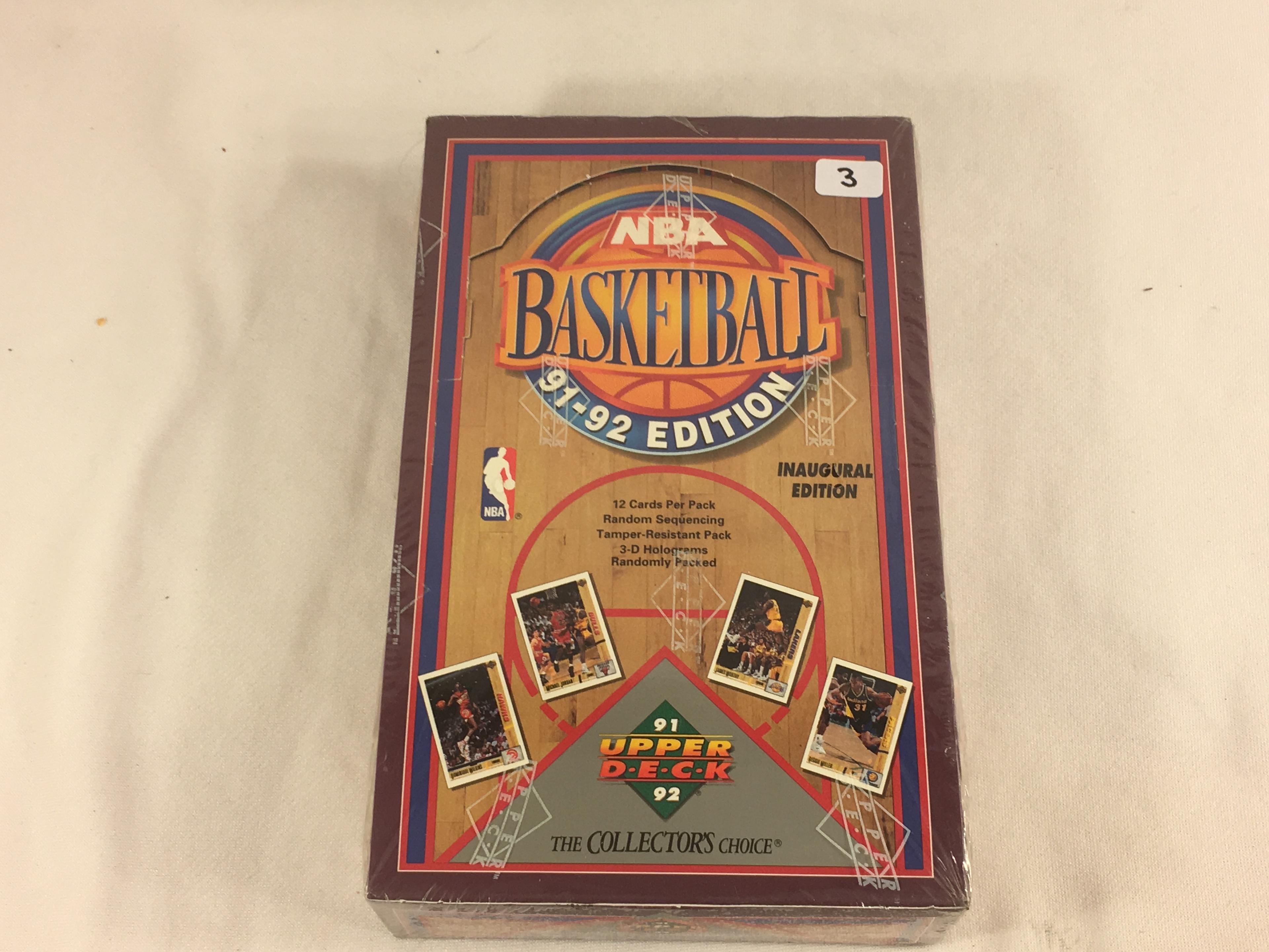 New Sealed Collector 1992 Upper Deck NBA Basketball Inaugural Edition Basketball Sport Player Cards