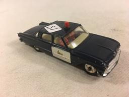 Collector Loose Vintage Dinky Toys  Ford fairlane Made in England Meccano Ltd. Police Car