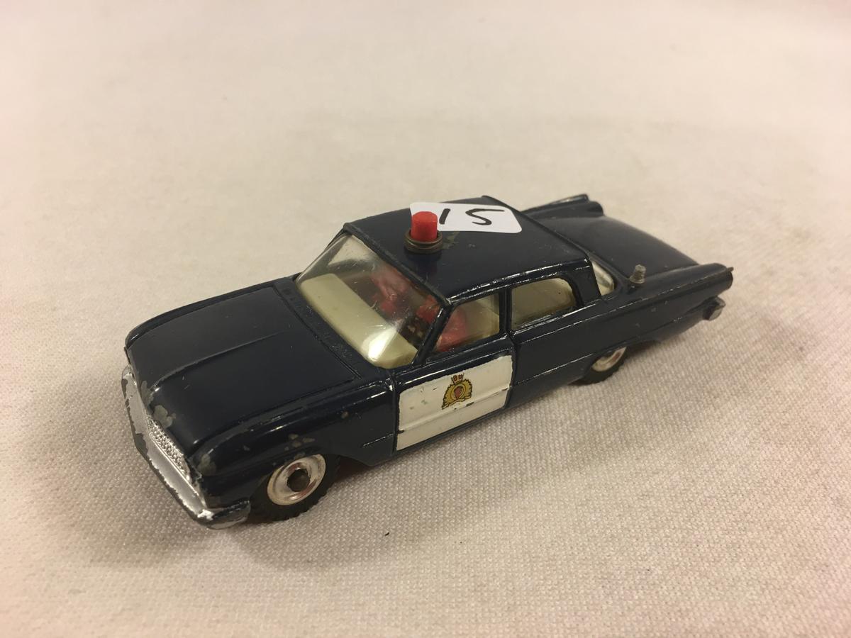 Collector Loose Vintage Dinky Toys  Ford fairlane Made in England Meccano Ltd. Police Car