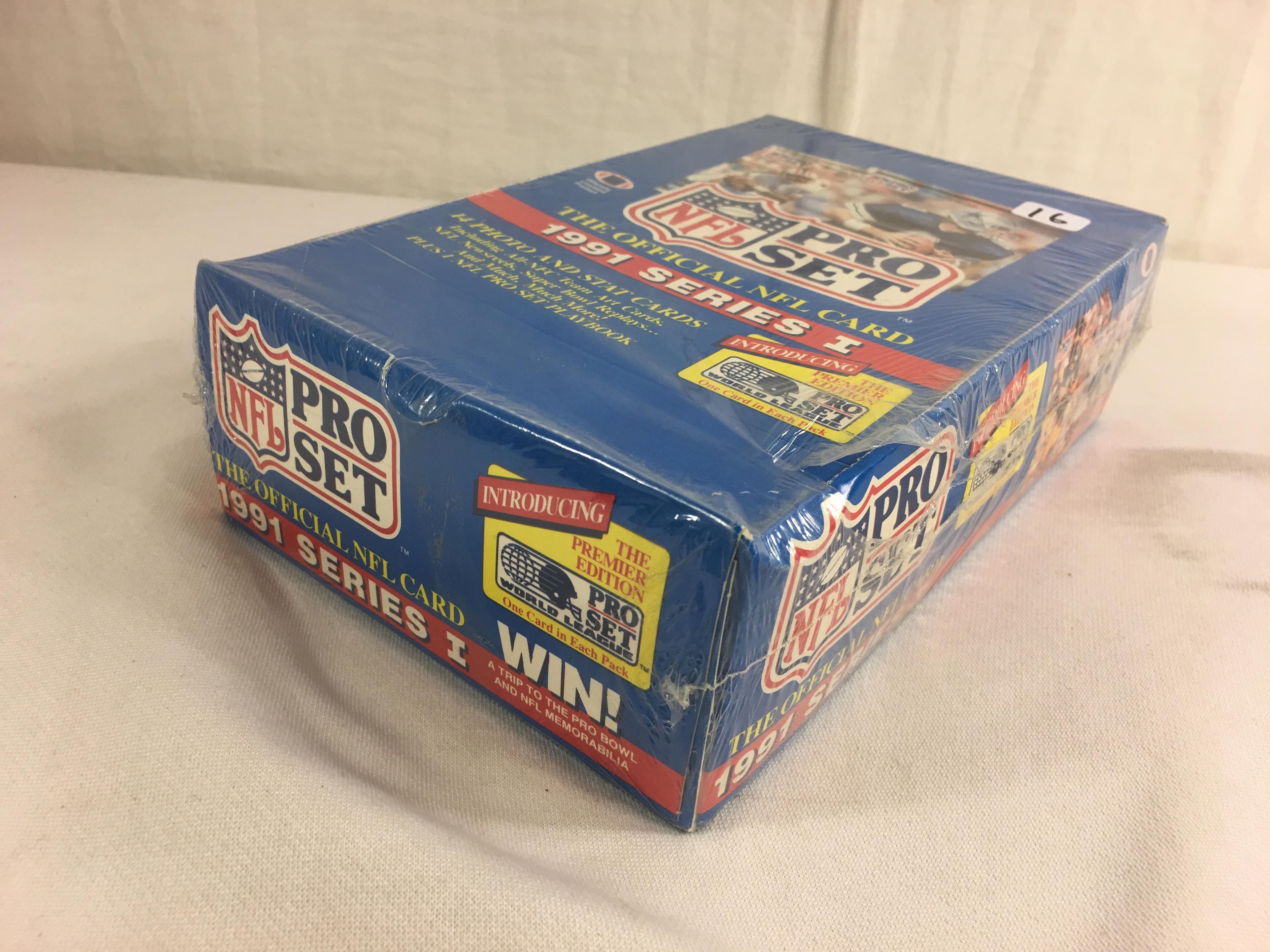 New Sealed in Box - Pro NFL Set The Official NFL Card 1991 Series I Trading Sport Cards