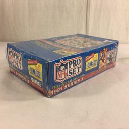 New Sealed in Box - Pro NFL Set The Official NFL Card 1991 Series I Trading Sport Cards