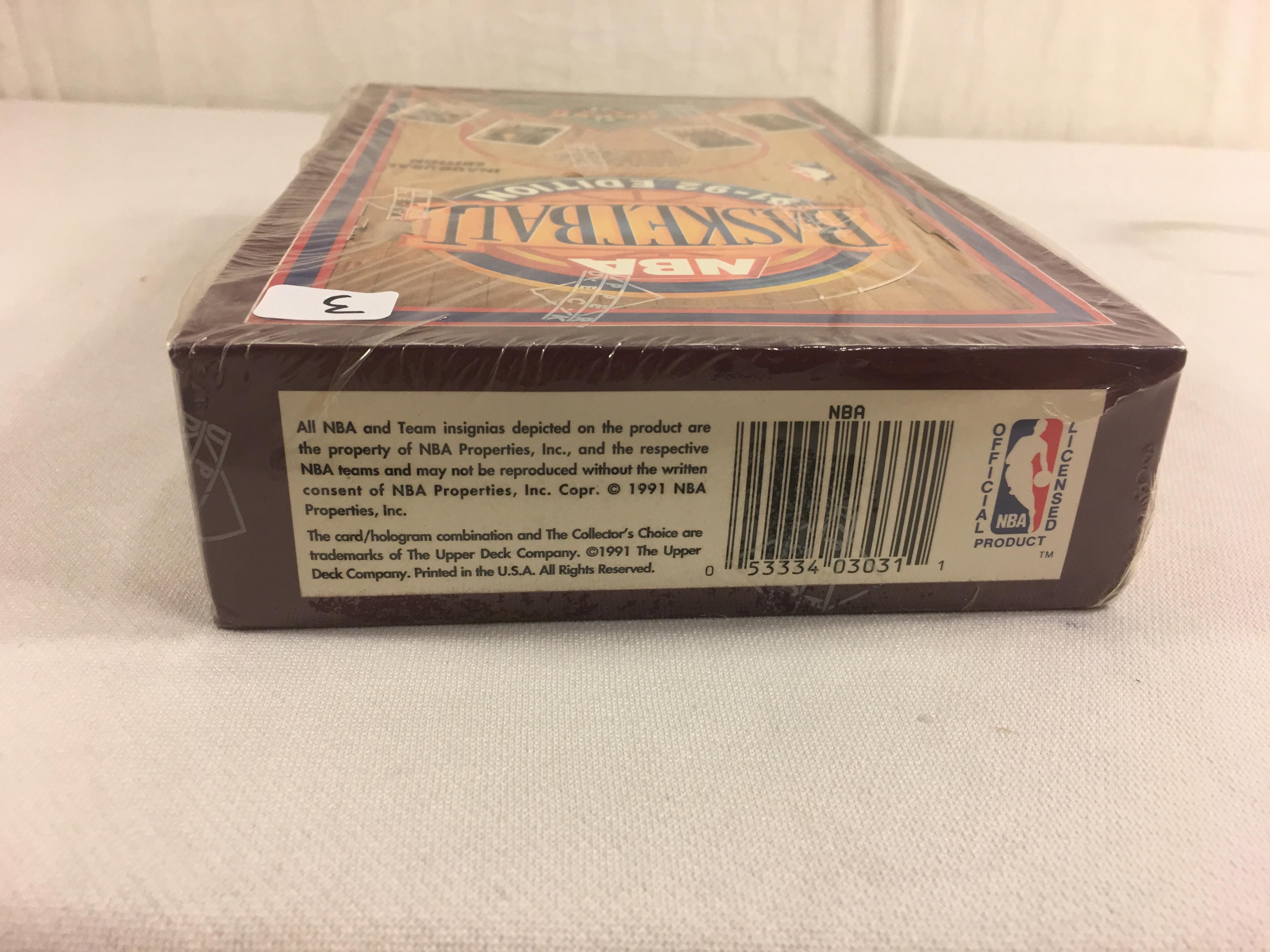 New Sealed in Box - NBA Basketball 1992 Edition Upper Deck The Collector's Choice Sport Trading Card