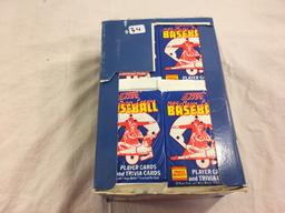 Collector Loose in Box But, Sealed in Package -1989 Score Major Lague Baseball Cards & Trivia Cards