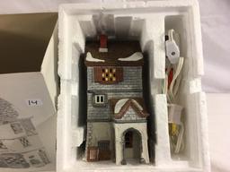 HVC  Dicken's Village Series Handpainted Porcelain Department 56 ""poulterrer" Box Sz:9.5x8" Box