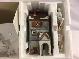 HVC  Dicken's Village Series Handpainted Porcelain Department 56 ""poulterrer" Box Sz:9.5x8" Box