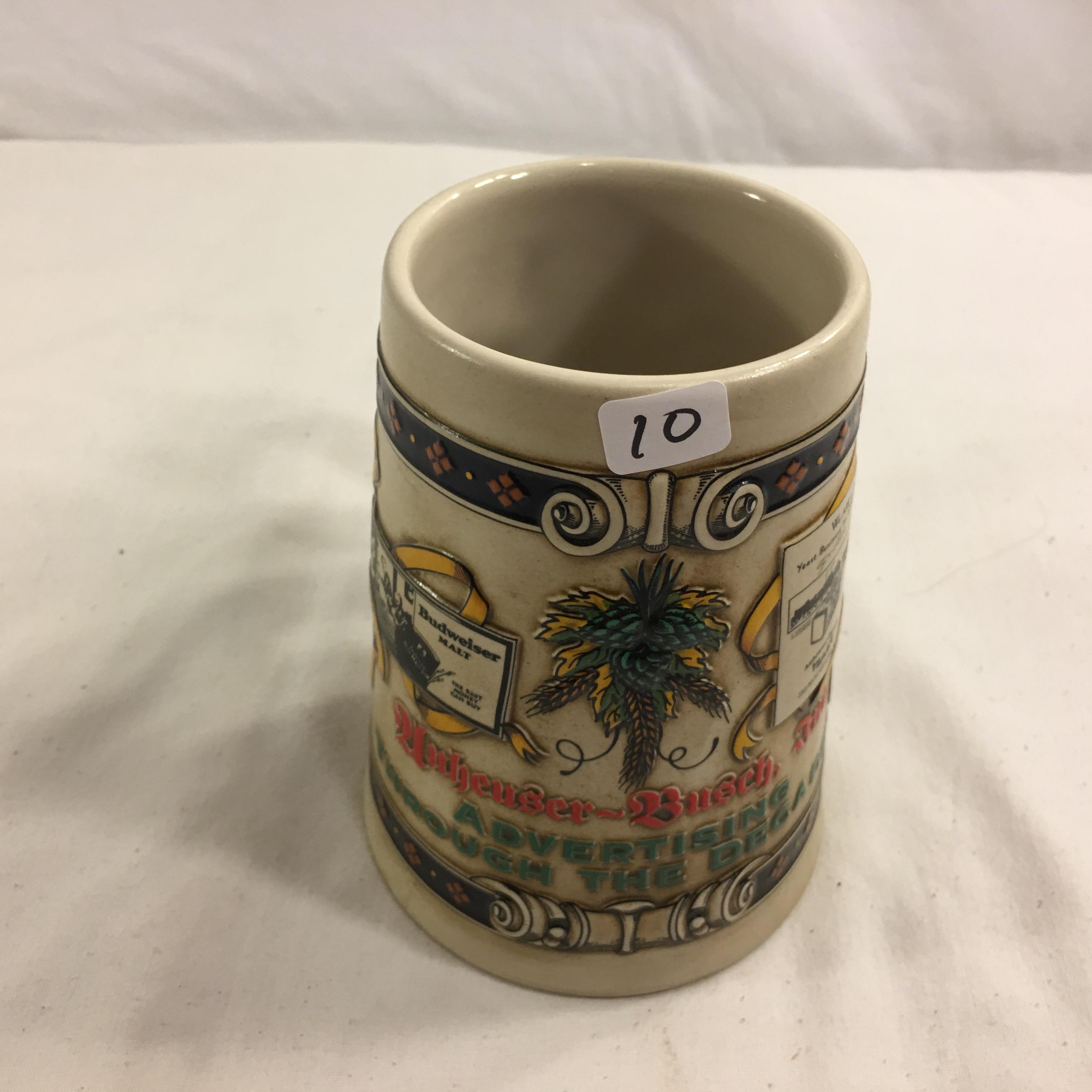 Collector Budweiser Anheuser Busch Stein/Mug Ceramic Size: 5.1/2"tall- see Photos