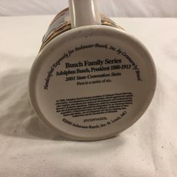 2002 Anheuser-Busch Family Series  A Legacy  Of Quality Stein/Mug Ceramic 6.1/4"