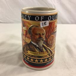 2002 Anheuser-Busch Family Series  A Legacy  Of Quality Stein/Mug Ceramic 6.1/4"