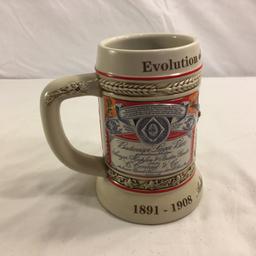 Collector Budweiser Anheuser Busch Stein/Mug Ceramic Sze: 6.1/8" Tall - See Photos