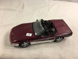 Collector Loose Maisto Corvette Scale 1/18 DieCast Metal 79th Indiannapolis 500 May 28th 1995