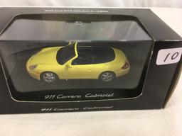 Collector NIP Chuco Porsche 911 Camera Cabriolet 1:43 Scale No.90408