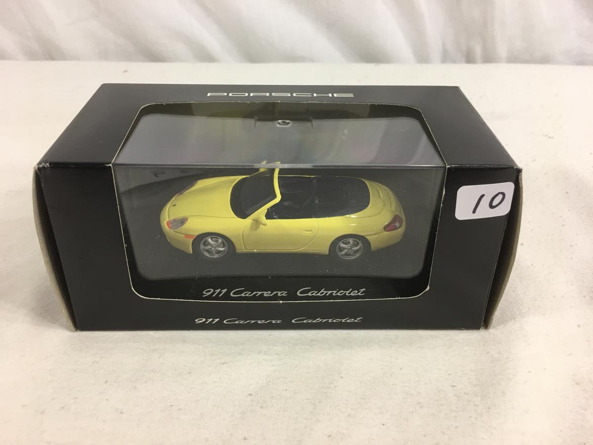 Collector NIP Chuco Porsche 911 Camera Cabriolet 1:43 Scale No.90408