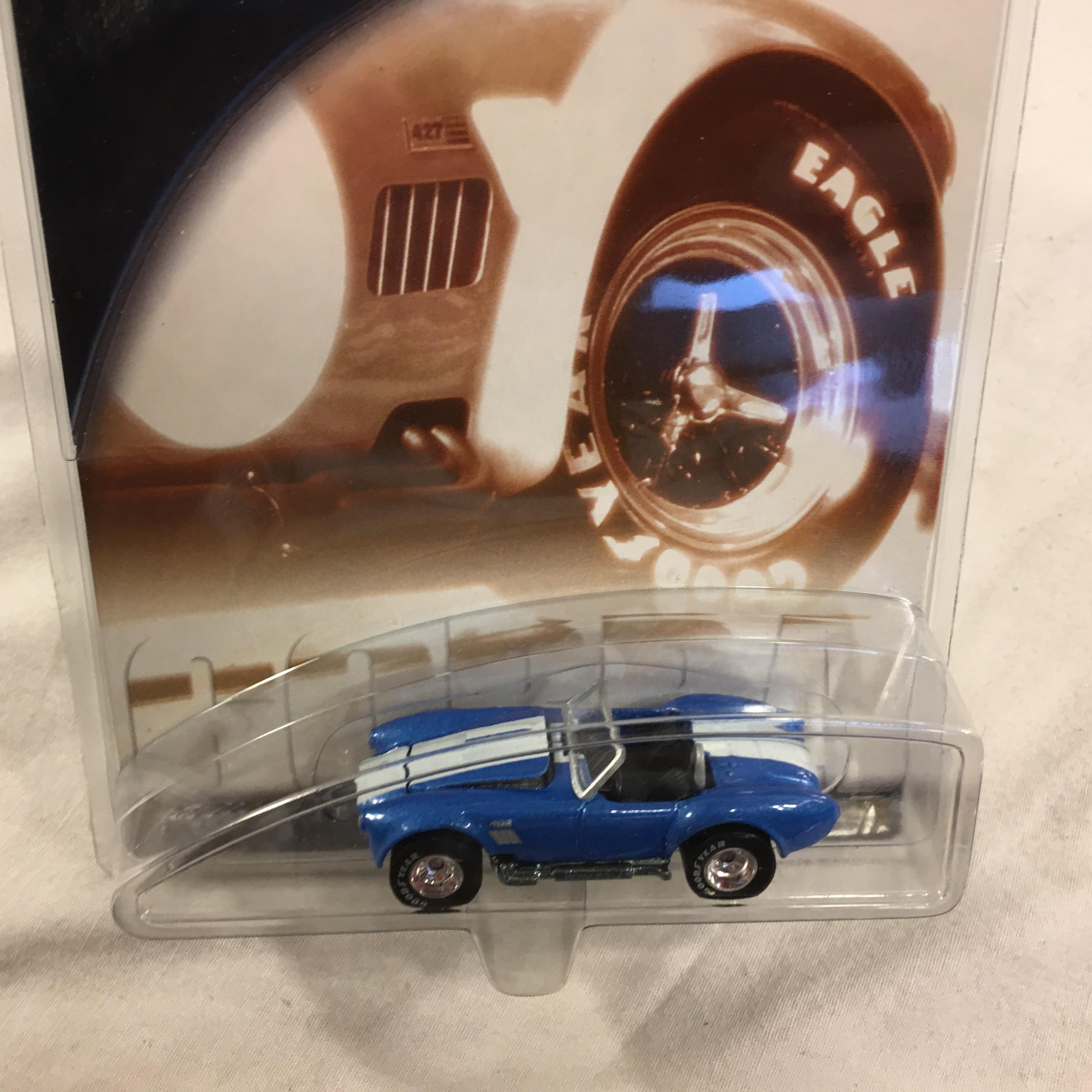 Collector NIP Hot Wheels Auto Mlestones Shelby Cobra 427 S/C No. 55932 Scale 1/64 Scale Diecast Car