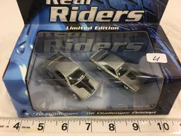 NIP Collector Hot wheels Real Riders Limied Edition '70 Chellenger /06 Challenger Concept 1/64 Scale