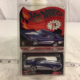 NIP Collector Hot wheels  1/64 Scale Red Line Club DieCast Metal & Plastic '69 Pontiac GTO 2007 Seri