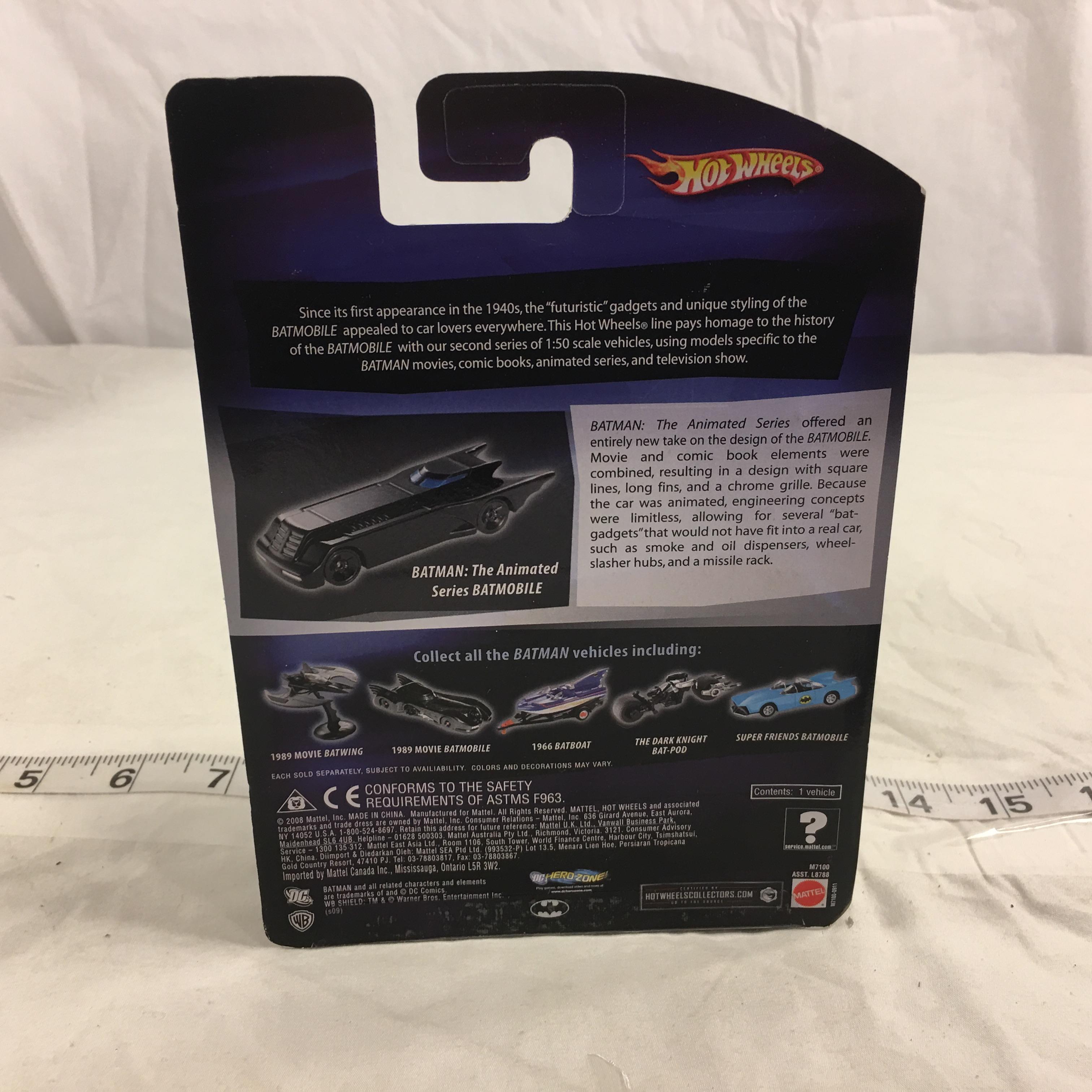 NIP Collector Hot wheels Batman The Animated Series BATMOBILE Car