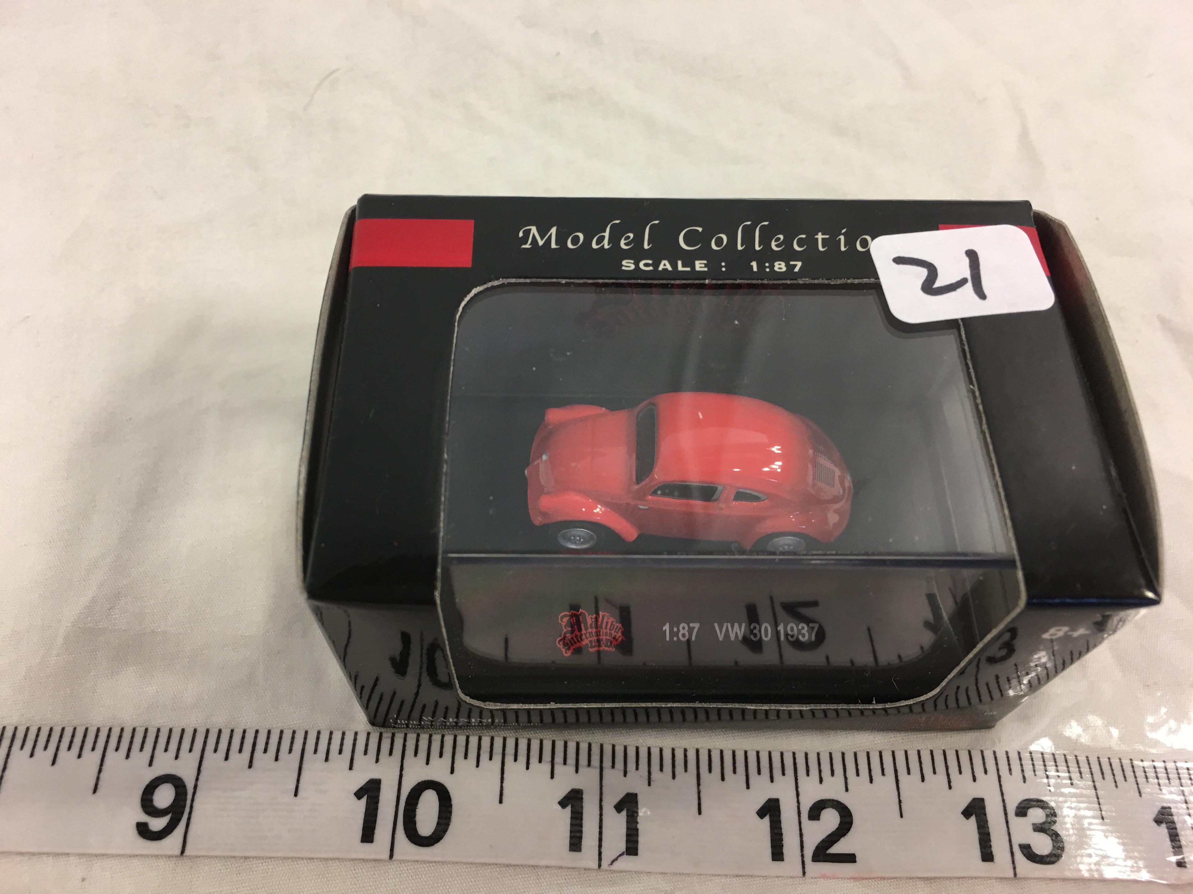 NIP Malibu International LTD. Model Collection Scale 1/87 Volkswagen 30 Red Color 1937