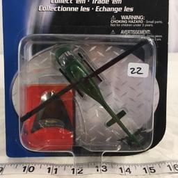 NIP Collector Maisto Fresh Metal Tailwinds DieCast metal "Bell PH-58A KIOWA" Helicopter