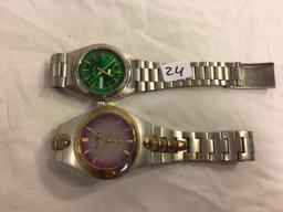 Lot of 2 Pieces Collector Loose Used Men's Watch - See Pictures