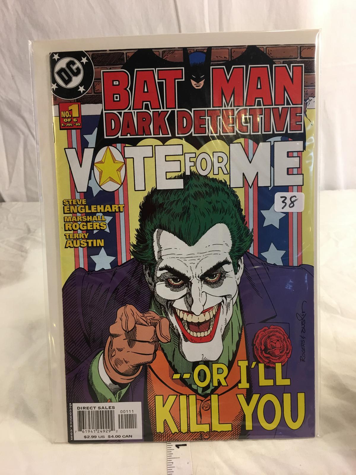 Colletcor DC, Comics Batman Dark Detective  Vote For Me Comic Book #1 of 6