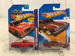 Lot of 2 Pieces Collector New IN Package Hot Wheels Mattel 1/64 Scale DieCast Meta & Plastic Parts