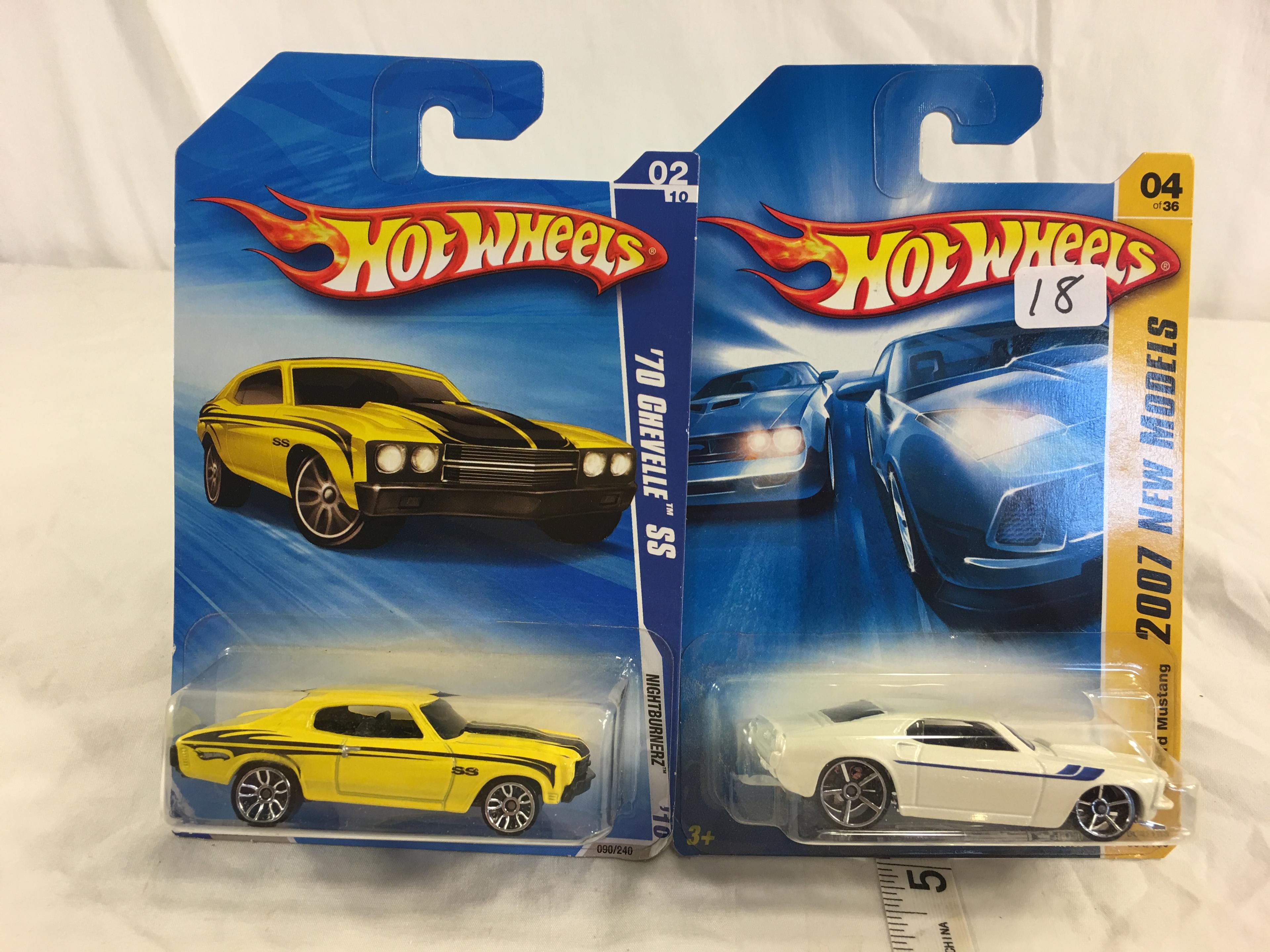 Lot of 2 Pieces Collector New IN Package Hot Wheels Mattel 1/64 Scale DieCast Meta & Plastic Parts